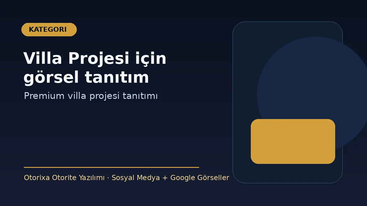 Türkiye › Ankara › Altındağ içinde Villa Projesi arayan kullanıcılar için bölgesel tanıtım görseli