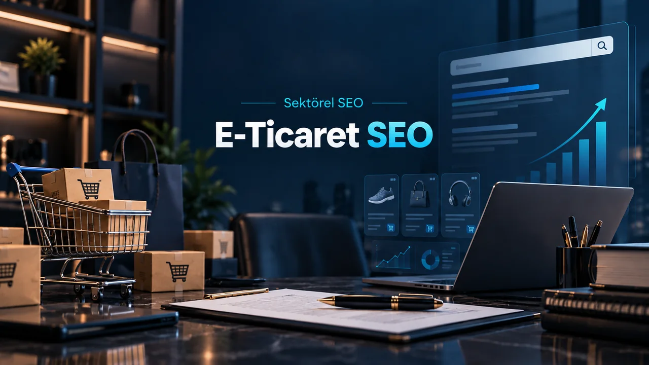 E-ticaret SEO için kategori, ürün, arama görünürlüğü ve performans analitiği