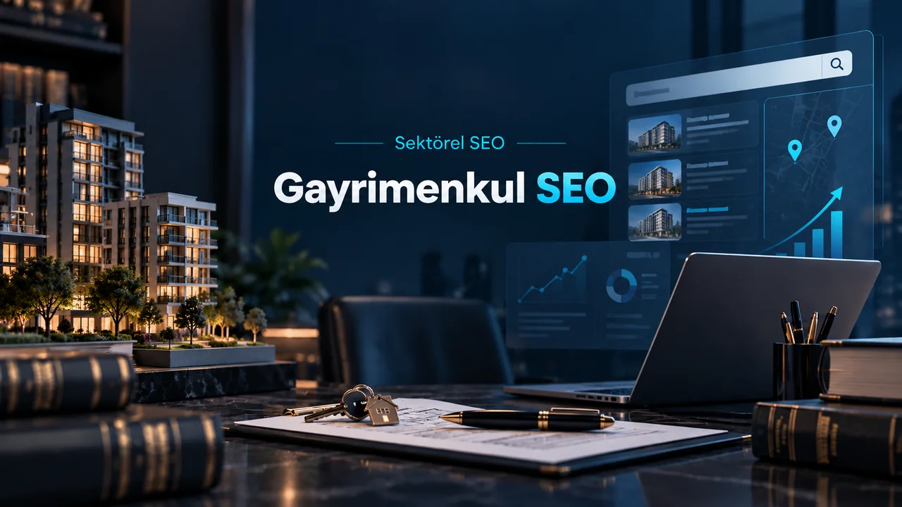 Gayrimenkul SEO için proje, lokasyon, arama görünürlüğü ve dijital talep sistemi