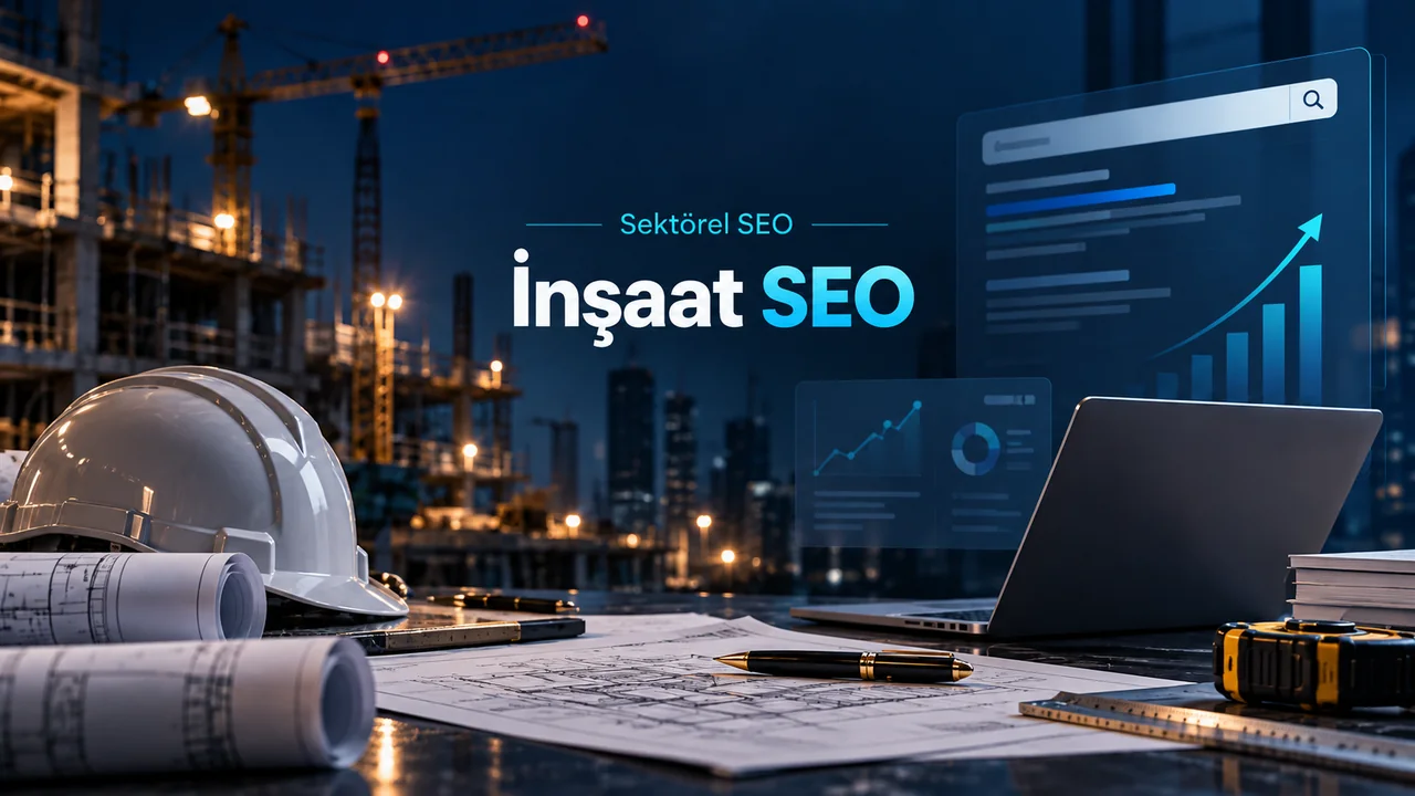 İnşaat SEO için proje, müteahhit, arama görünürlüğü ve dijital teklif sistemi
